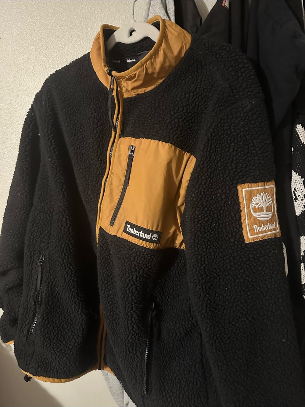 Timberland Black Sherpa Jacket